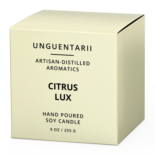 Citrus Lux Soy Candle (9oz)