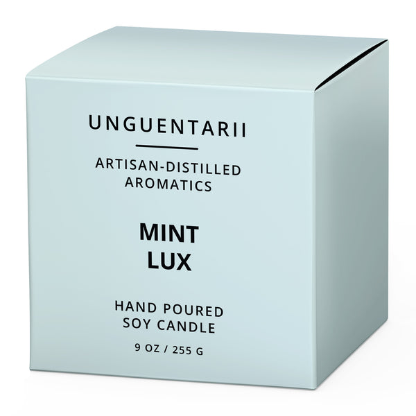 Mint Lux Soy Candle (9oz)