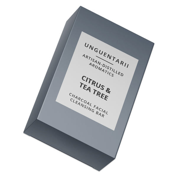 Citrus & Tea Tree Charcoal Facial Cleansing Bar (4oz)